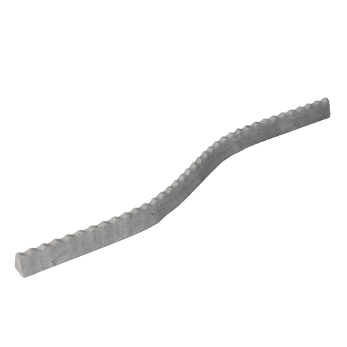 RÈGLE ONDULÉE DENTELÉE FIBRÉE - 