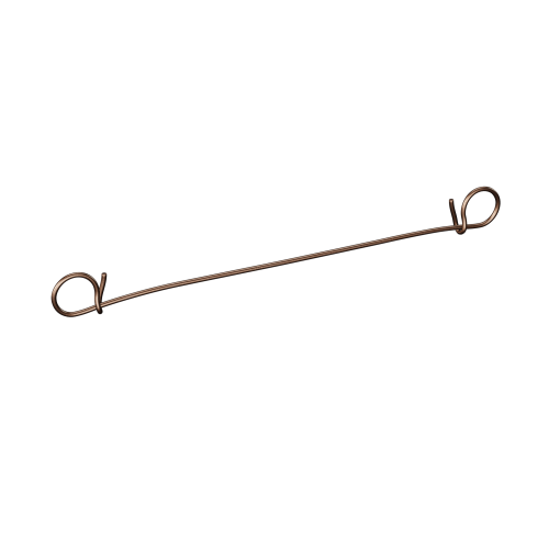 FIL D&rsquo;ATTACHE DEUX BOUCLES - 