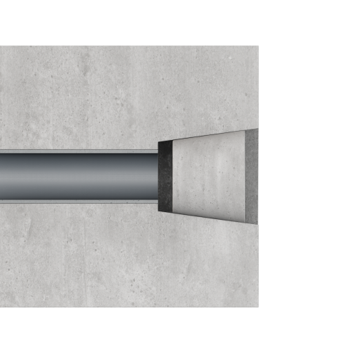 BOUCHON BÉTON COMPATIBLE EMBOUT CONIQUE RALLONGÉ - 