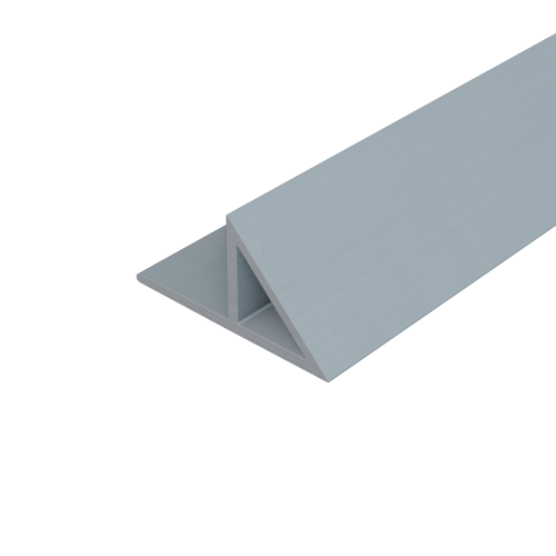PROFIL CHANFREIN TRIANGULAIRE À ANGLES VIFS AVEC ONGLET - 