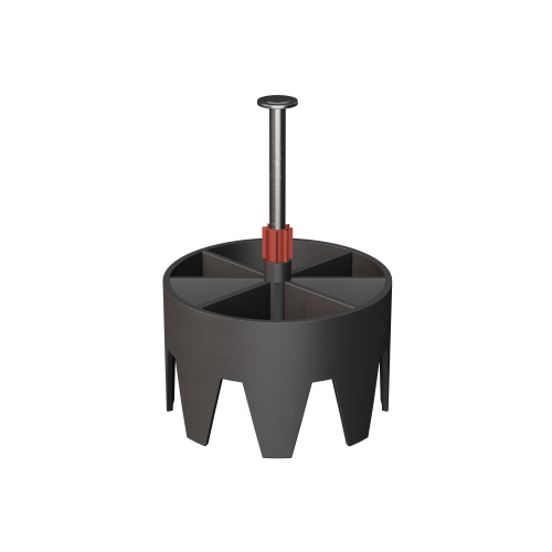 TALONNETTE RONDE À POINTE - 